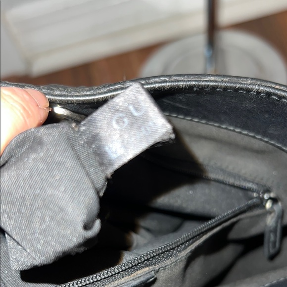 1639 Elegant Black Shoulder Bag - Picture 9 of 10